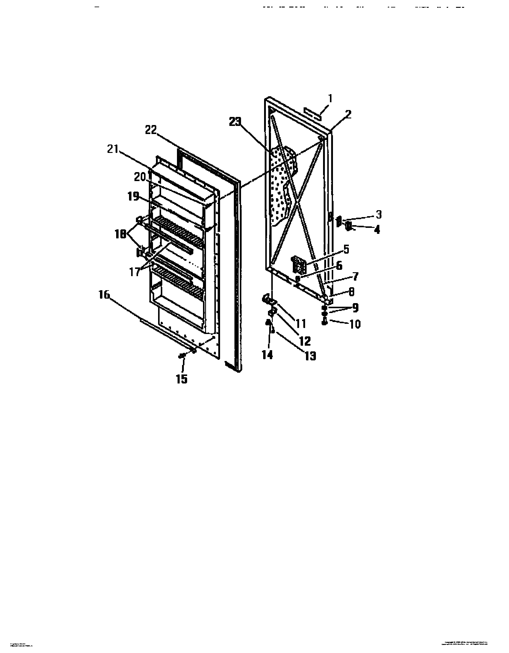 04 - FREEZER DOOR PANELS