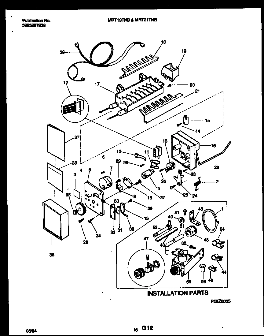 09 - ICE MAKER AND INSTALLATION PARTS