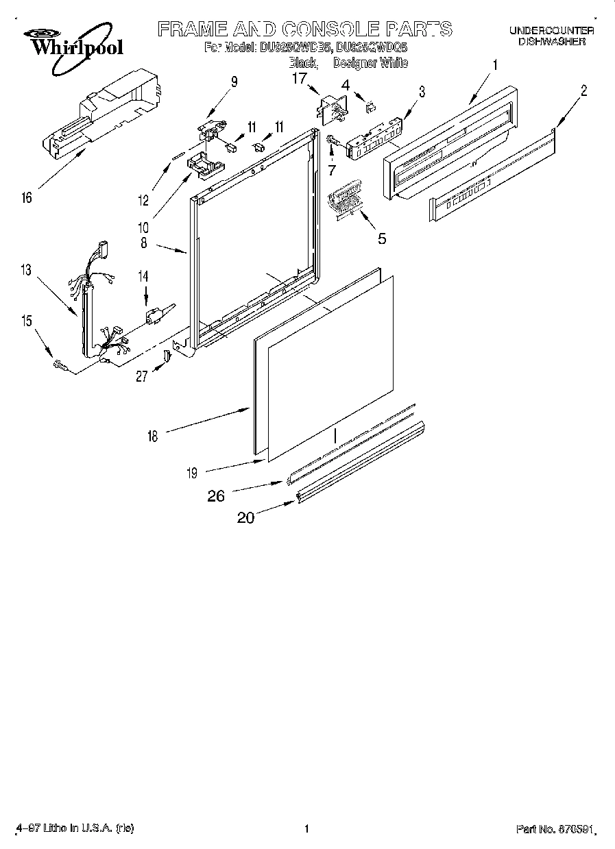 01 - FRAME AND CONSOLE