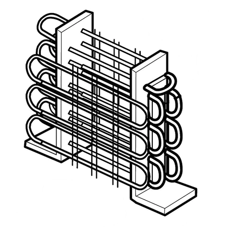 5403JA1044A LG Wire Condenser Assembly