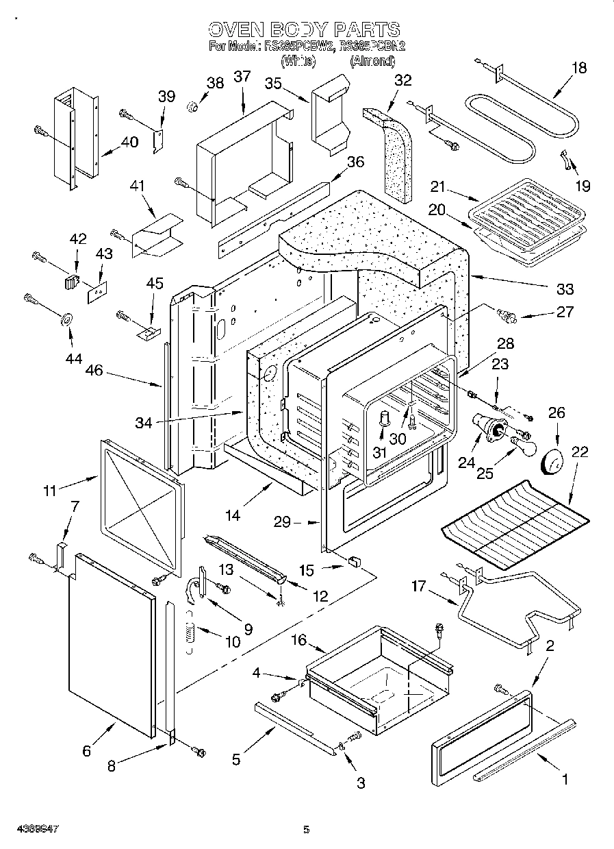 04 - OVEN BODY