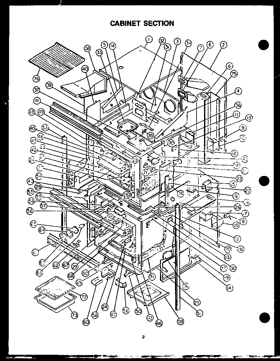 01 - CABINET SECTION