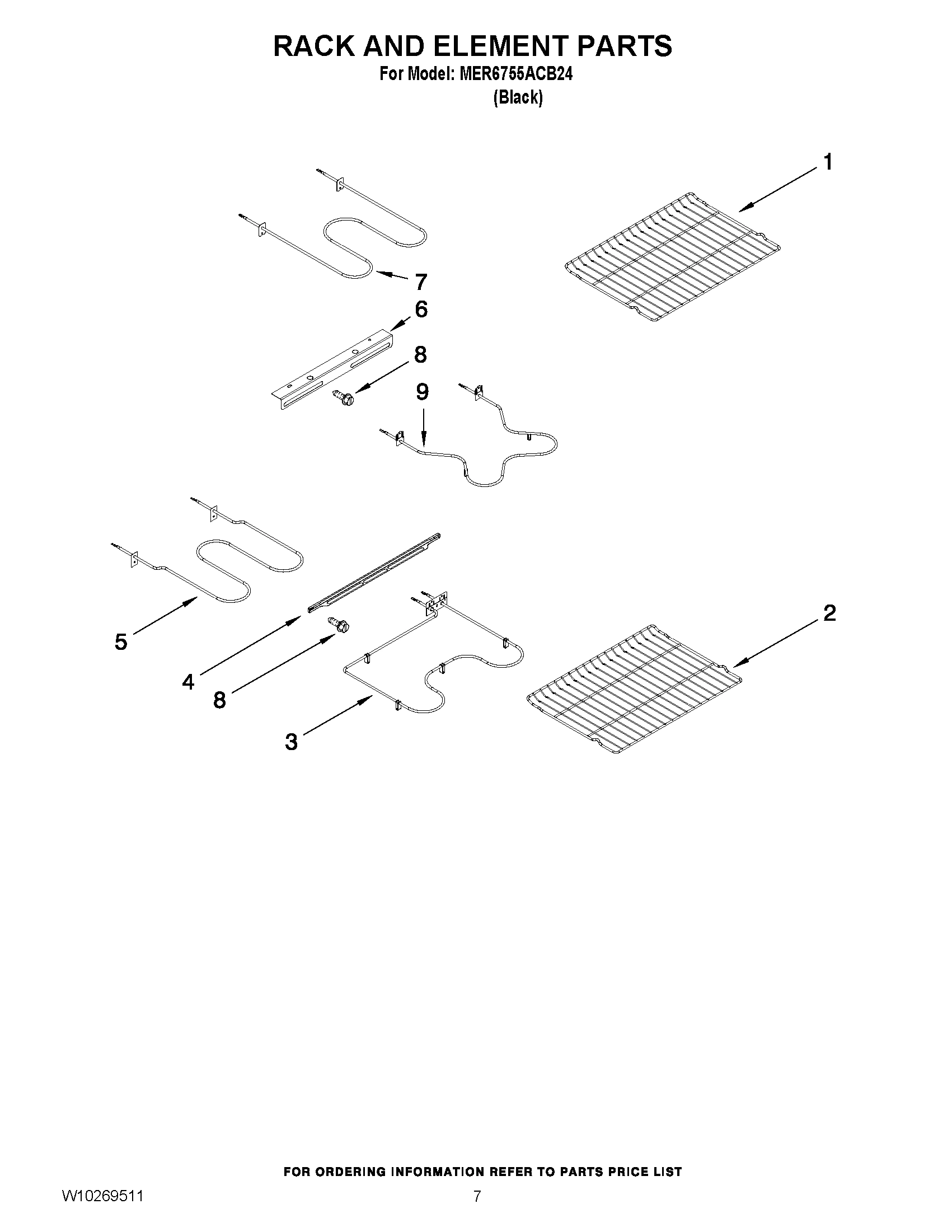 06 - RACK AND ELEMENT PARTS