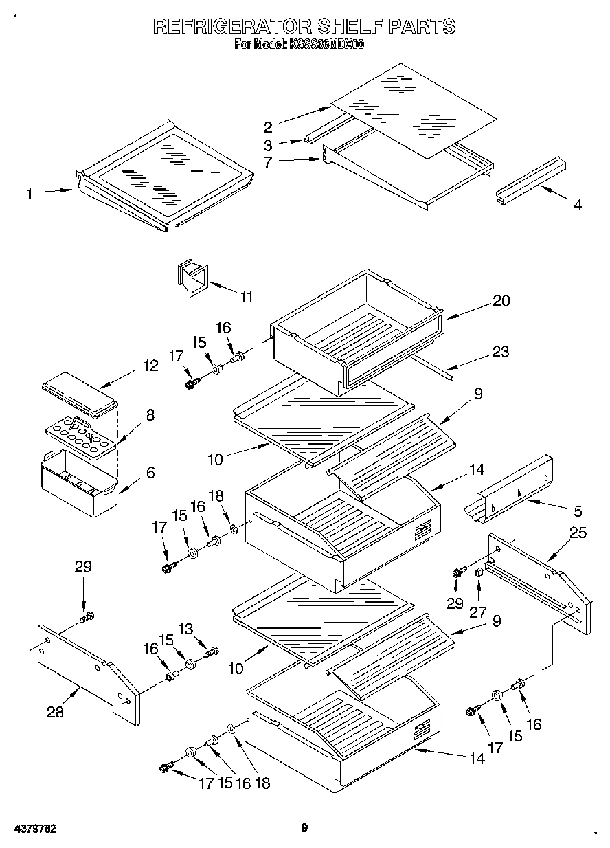 07 - REFRIGERATOR SHELF
