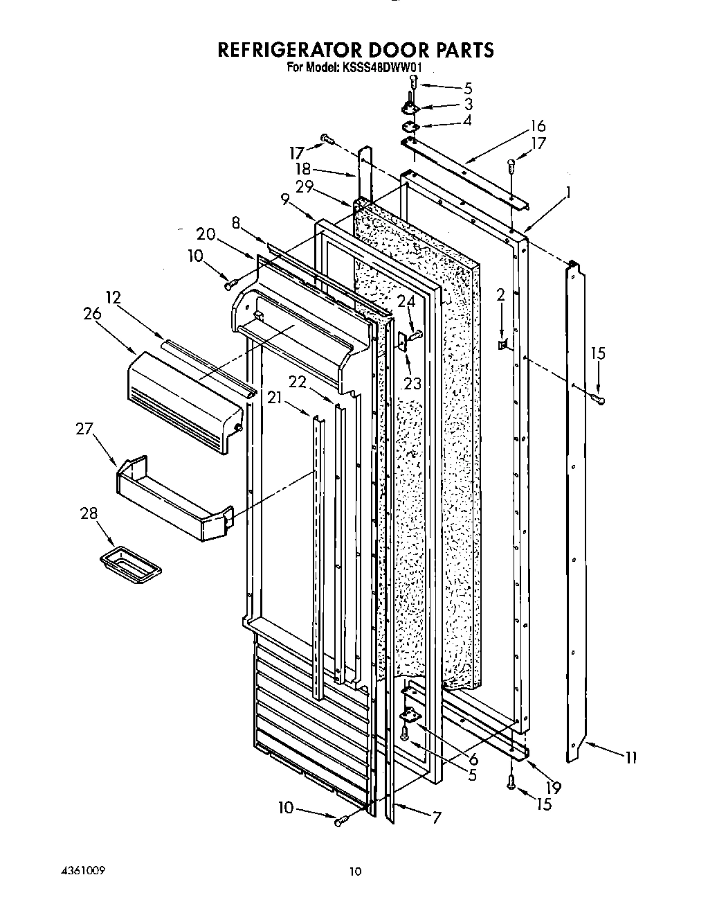 09 - REFRIGERATOR DOOR