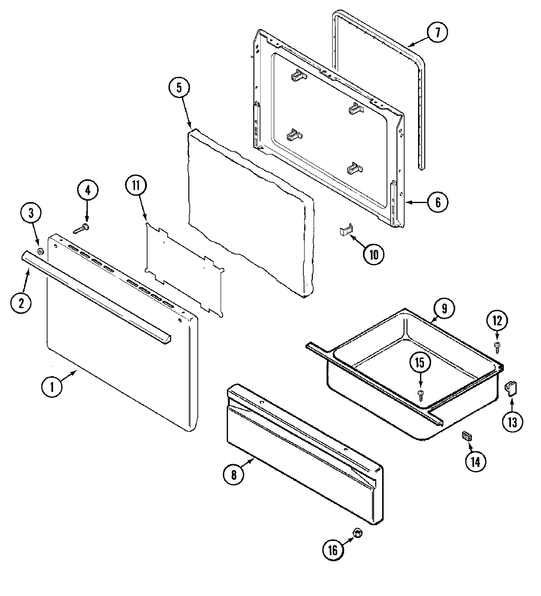 06 - DOOR/DRAWER (CE3510PRx)