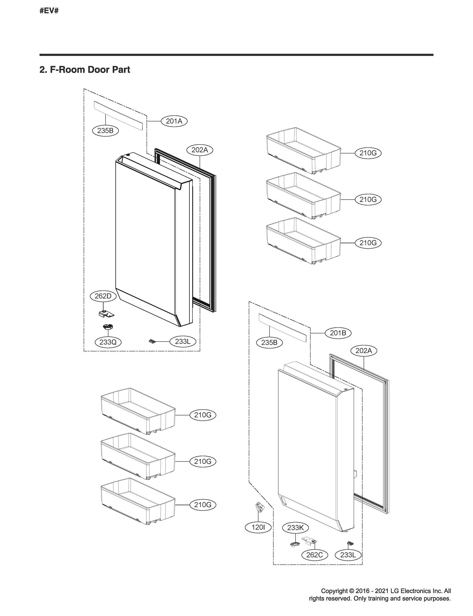 F-ROOM DOOR PART