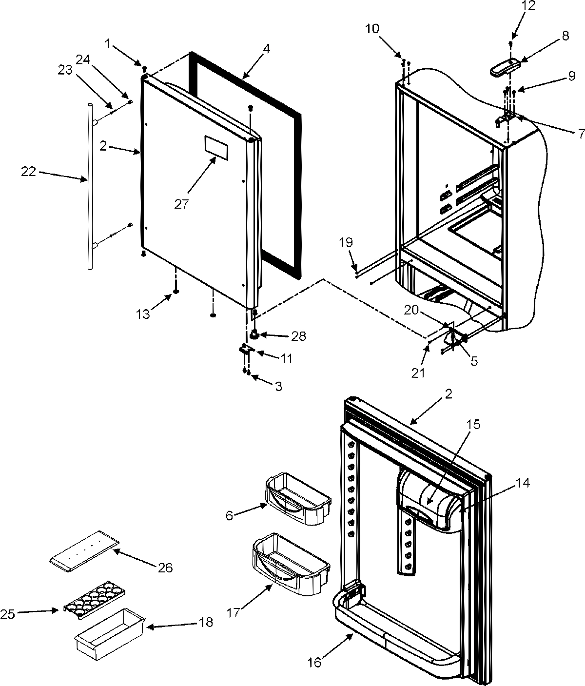 10 - REFRIGERATOR DOOR