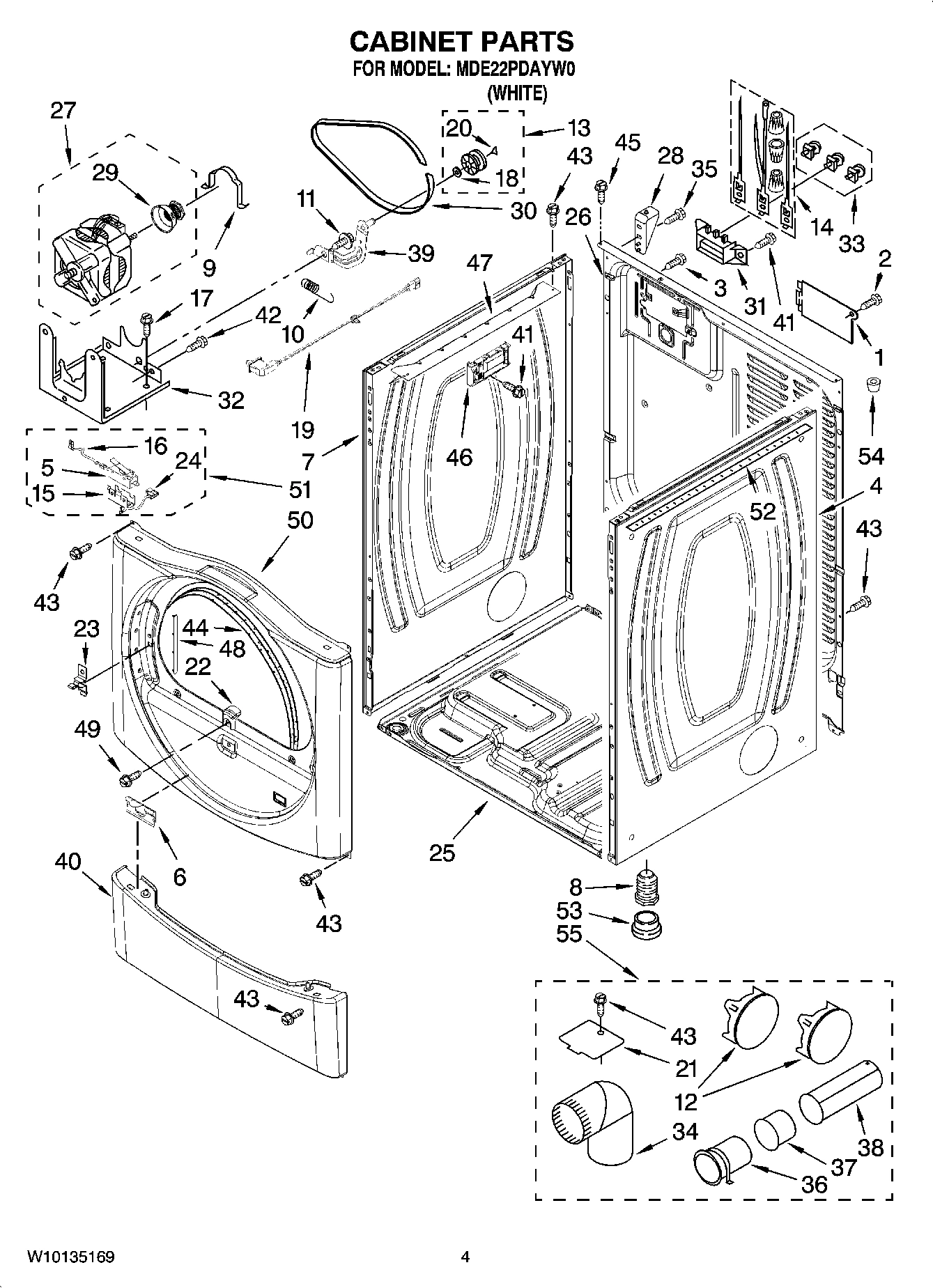 02 - CABINET PARTS