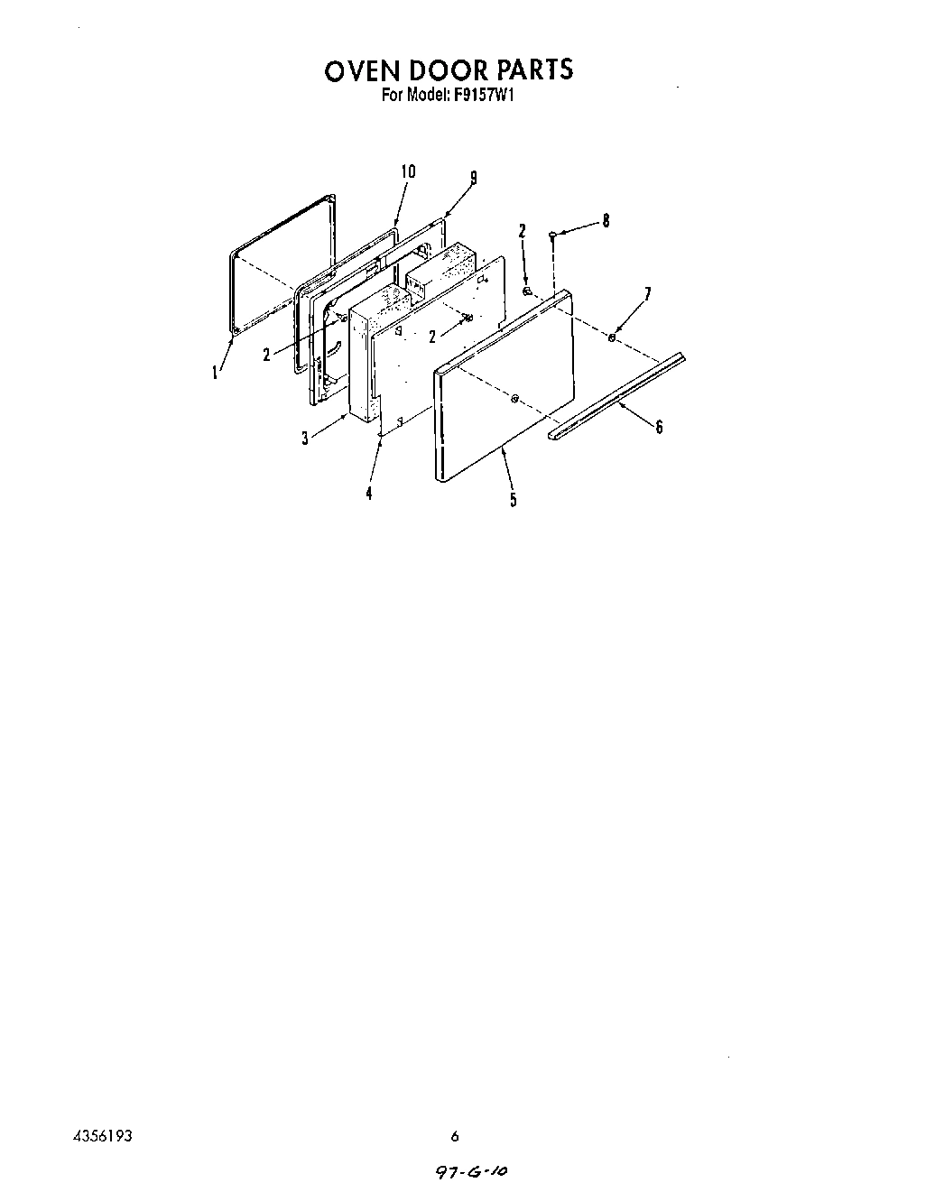 05 - OVEN DOOR