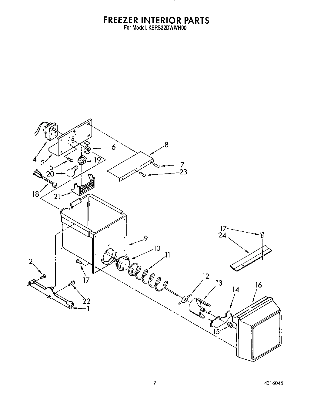 06 - FREEZER INTERIOR