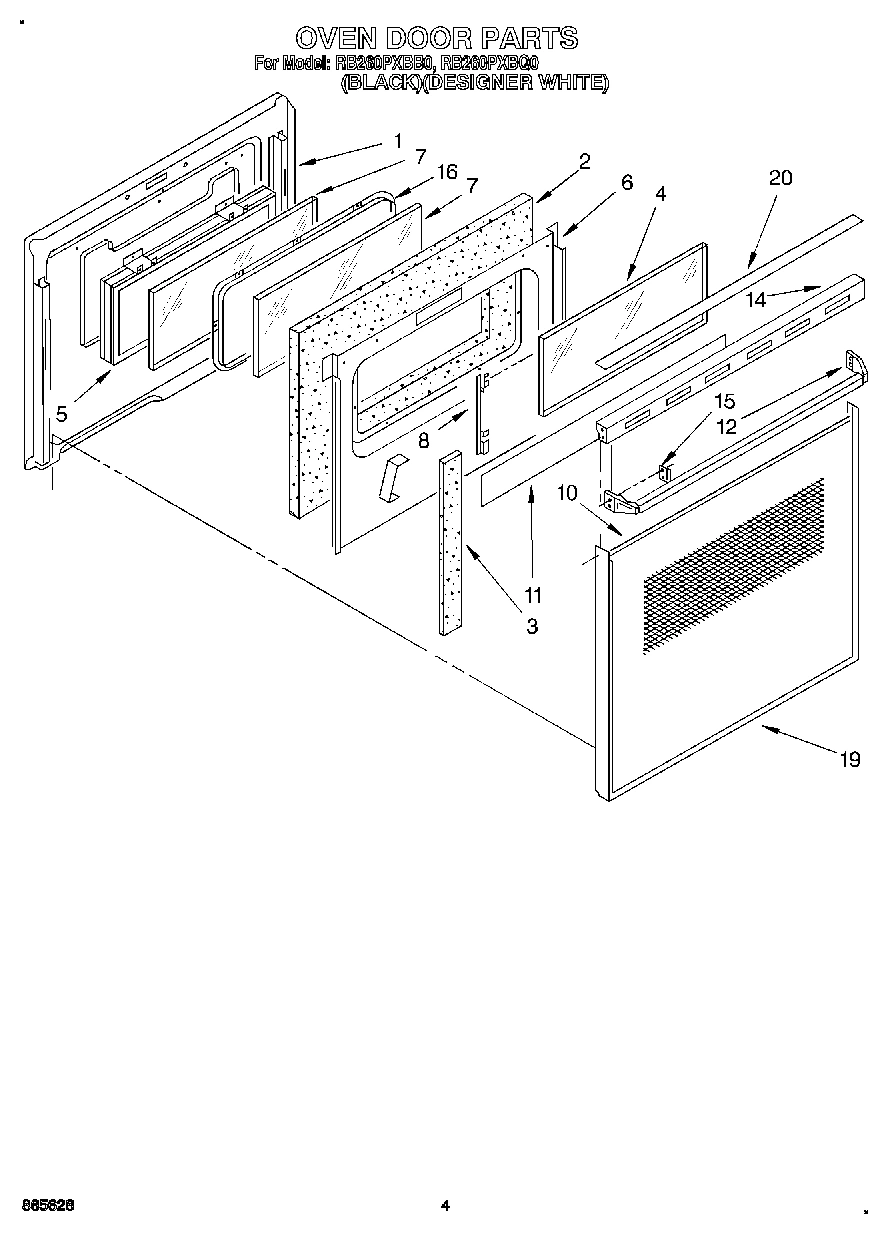 03 - OVEN DOOR