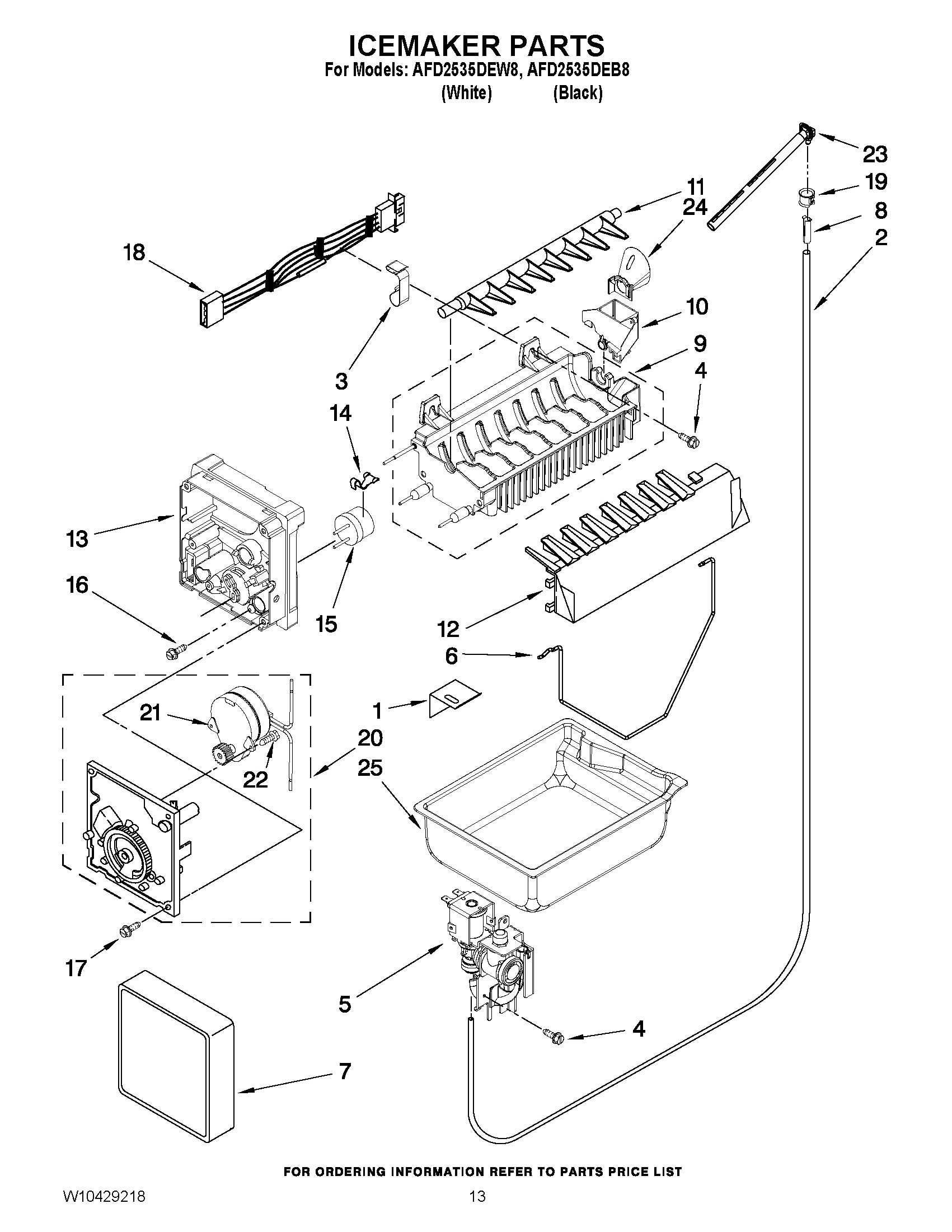 07 - ICEMAKER PARTS