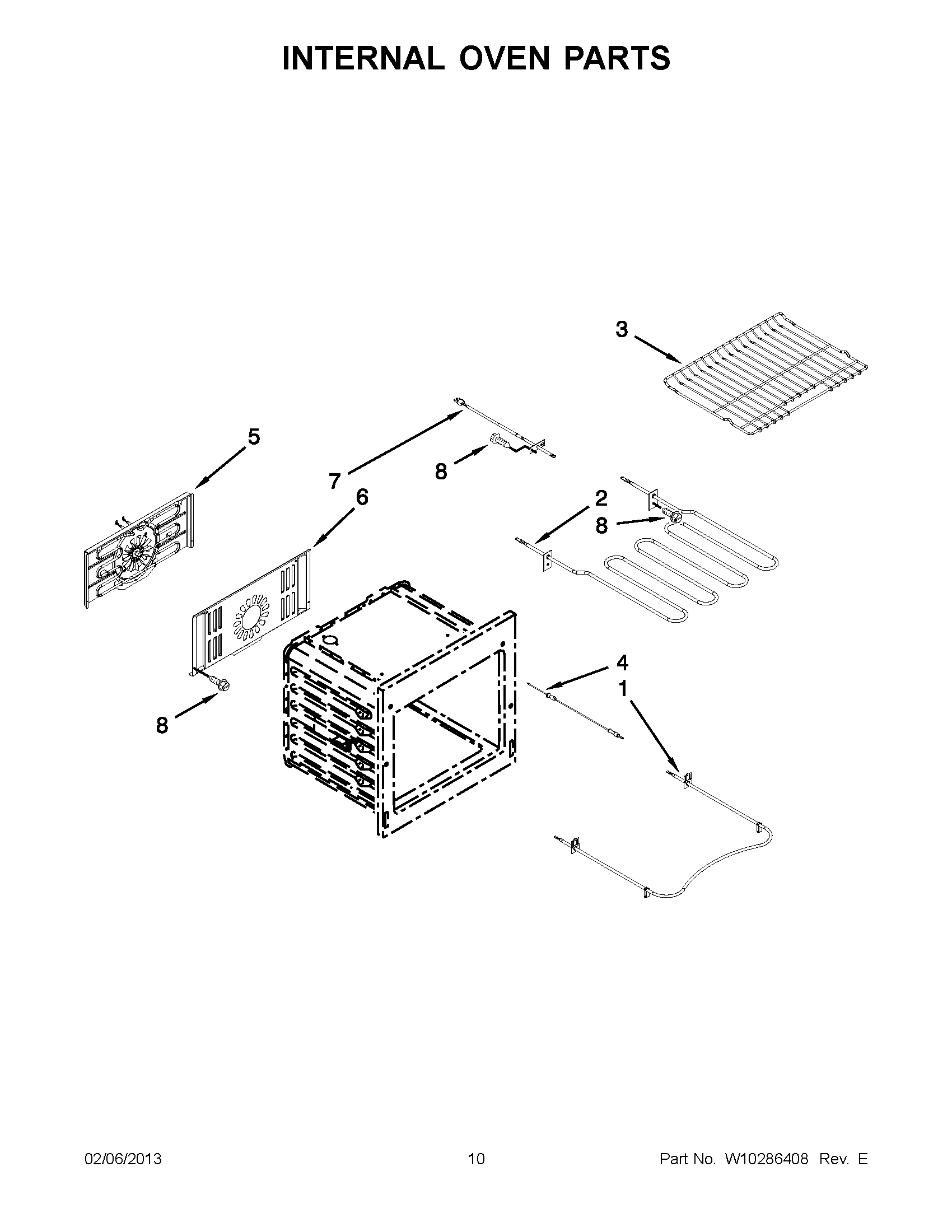 05 - INTERNAL OVEN PARTS