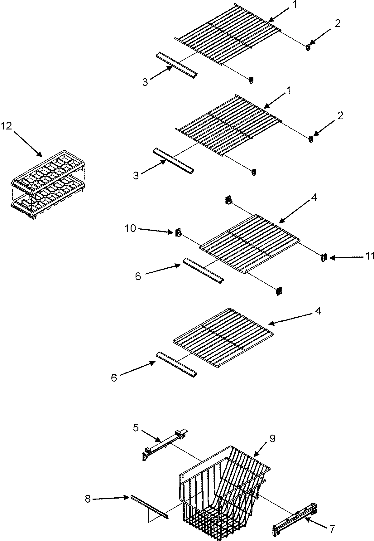 09 - FREEZER SHELVES