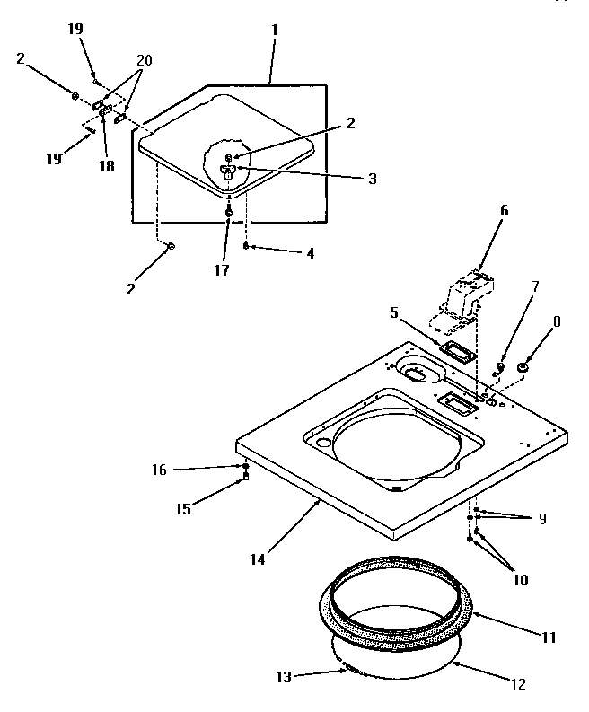 07 - CABINET TOP AND LOADING DOOR