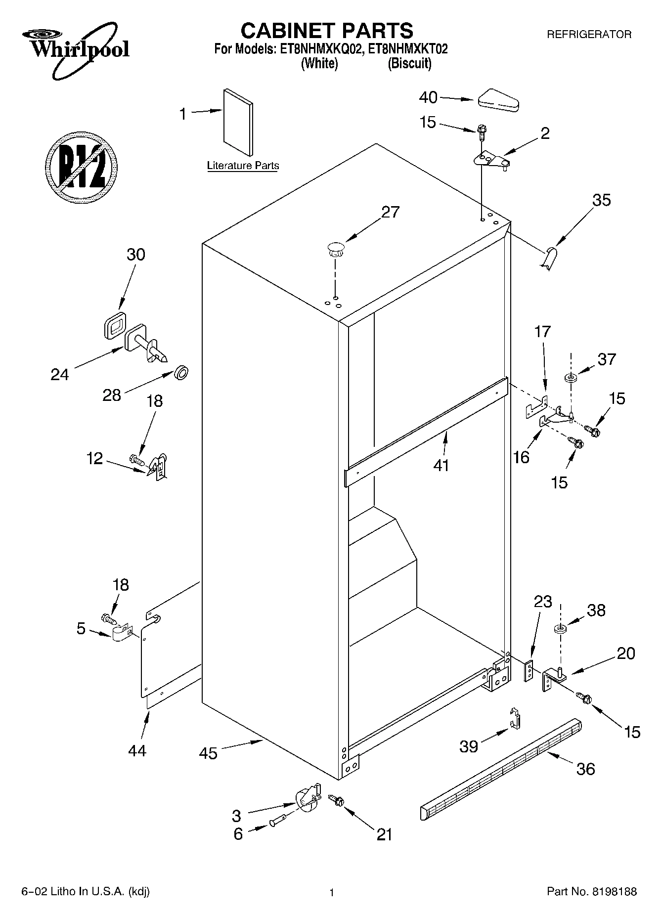 01 - CABINET, LITERATURE