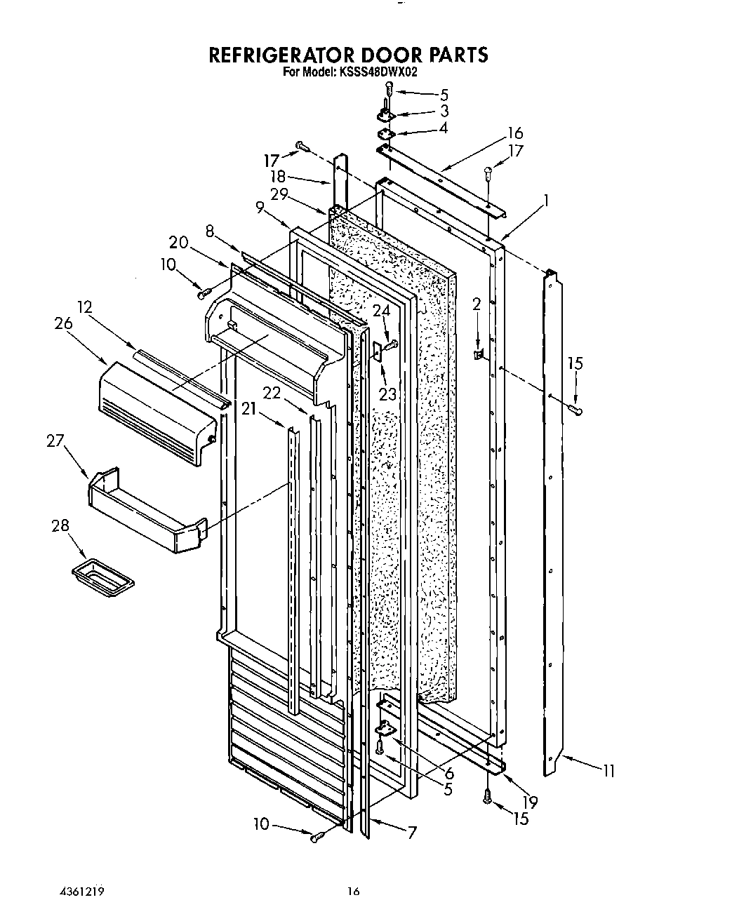 11 - REFRIGERATOR DOOR