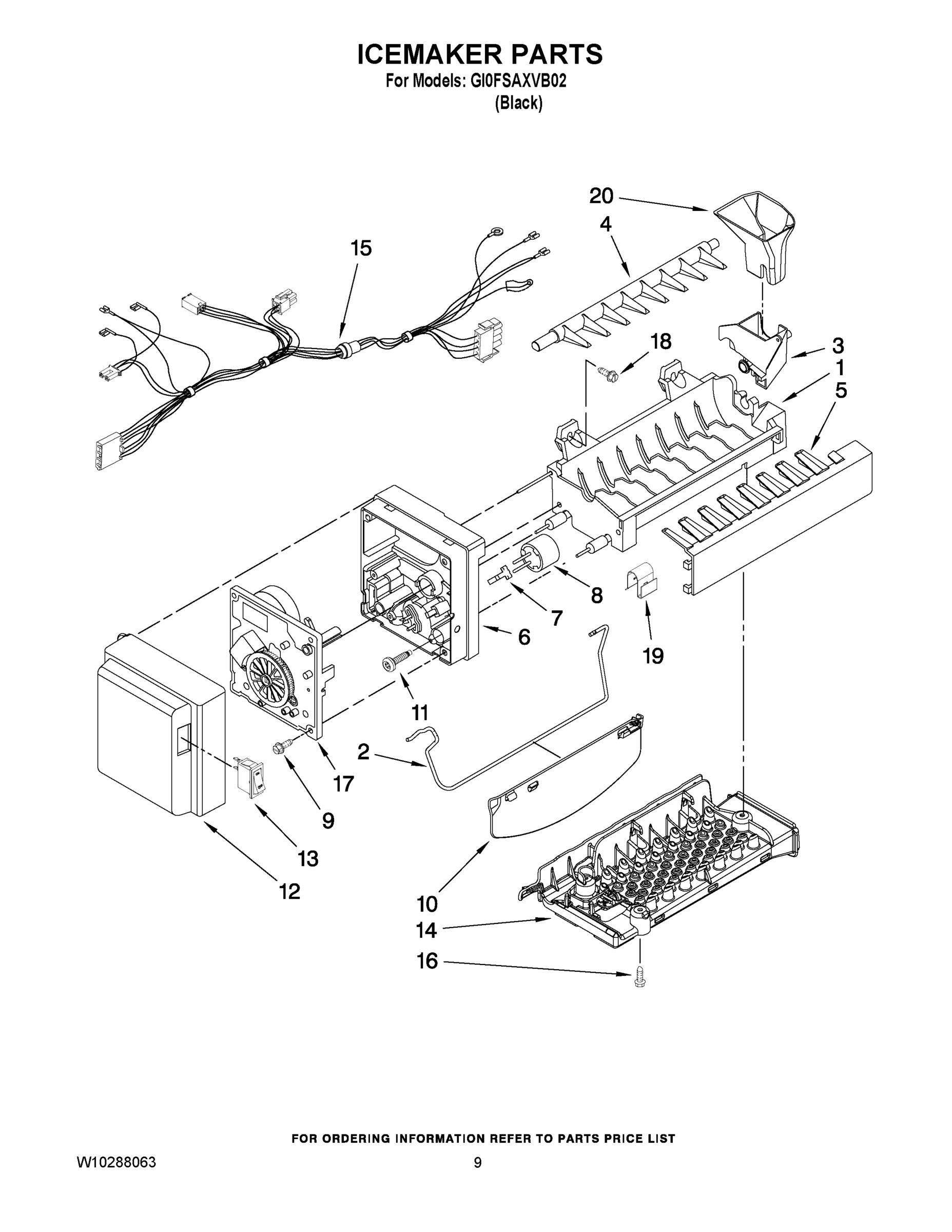05 - ICEMAKER PARTS