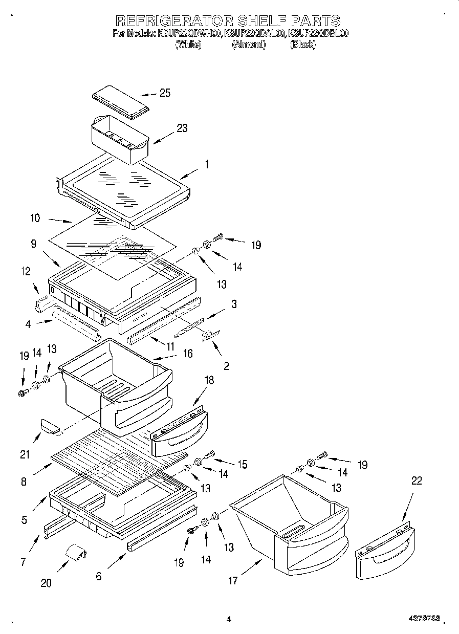 03 - REFRIGERATOR SHELF