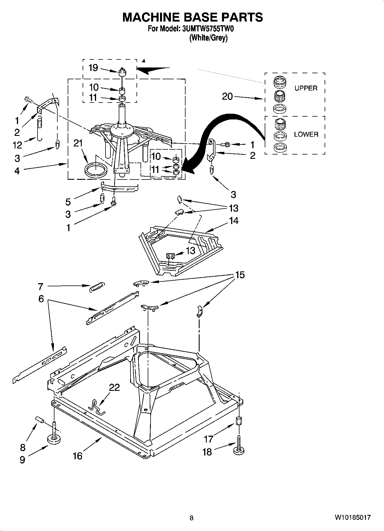 05 - MACHINE BASE PARTS