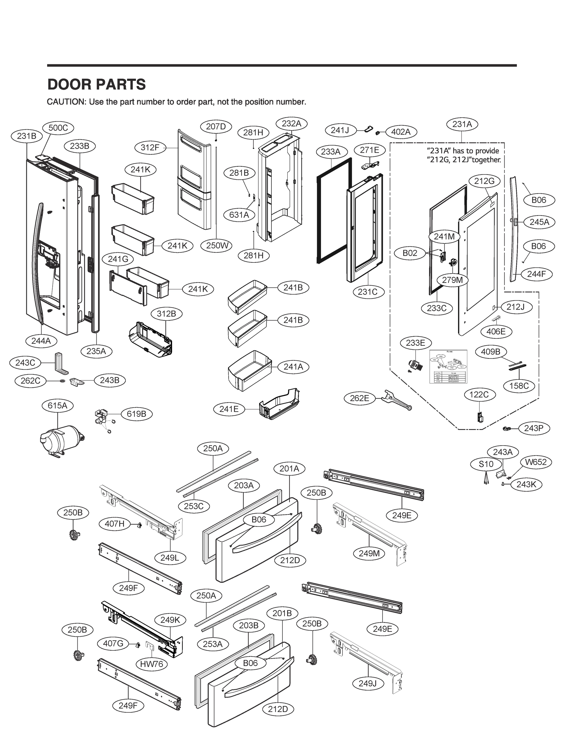 DOOR PARTS