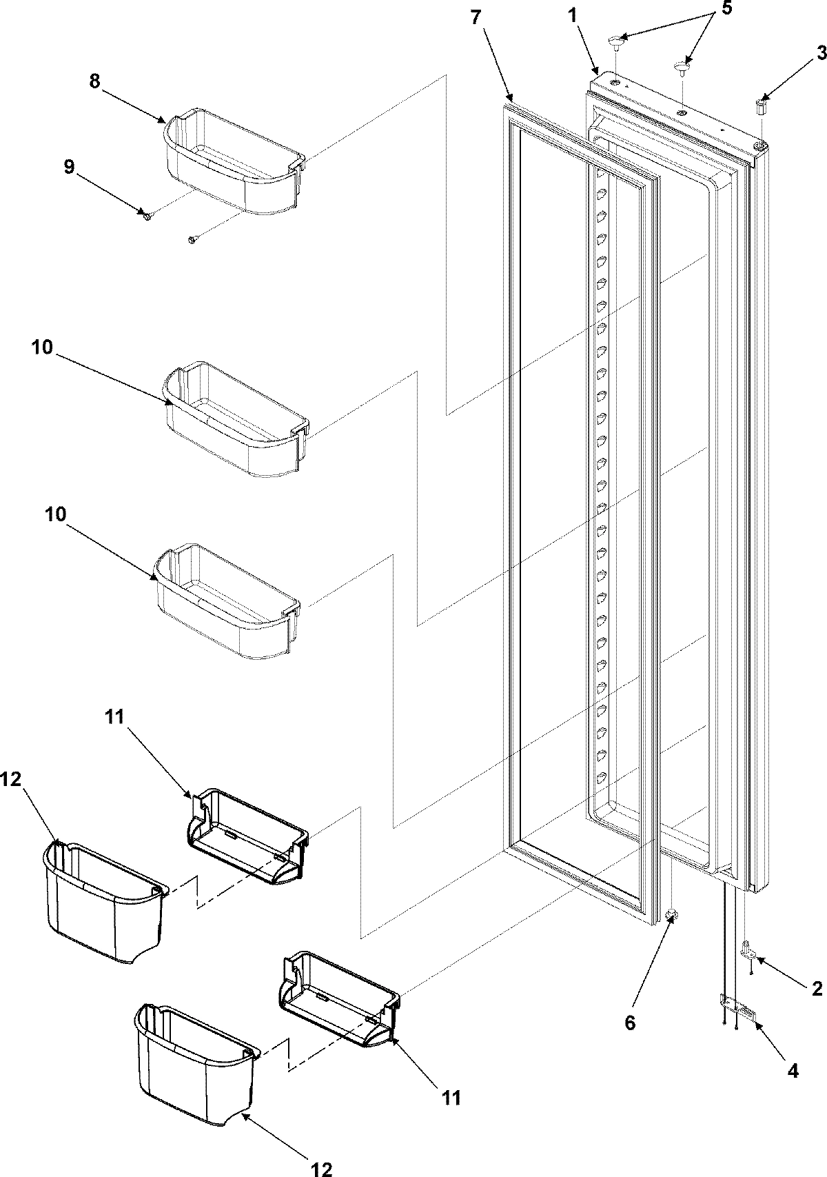 08 - FREEZER DOOR