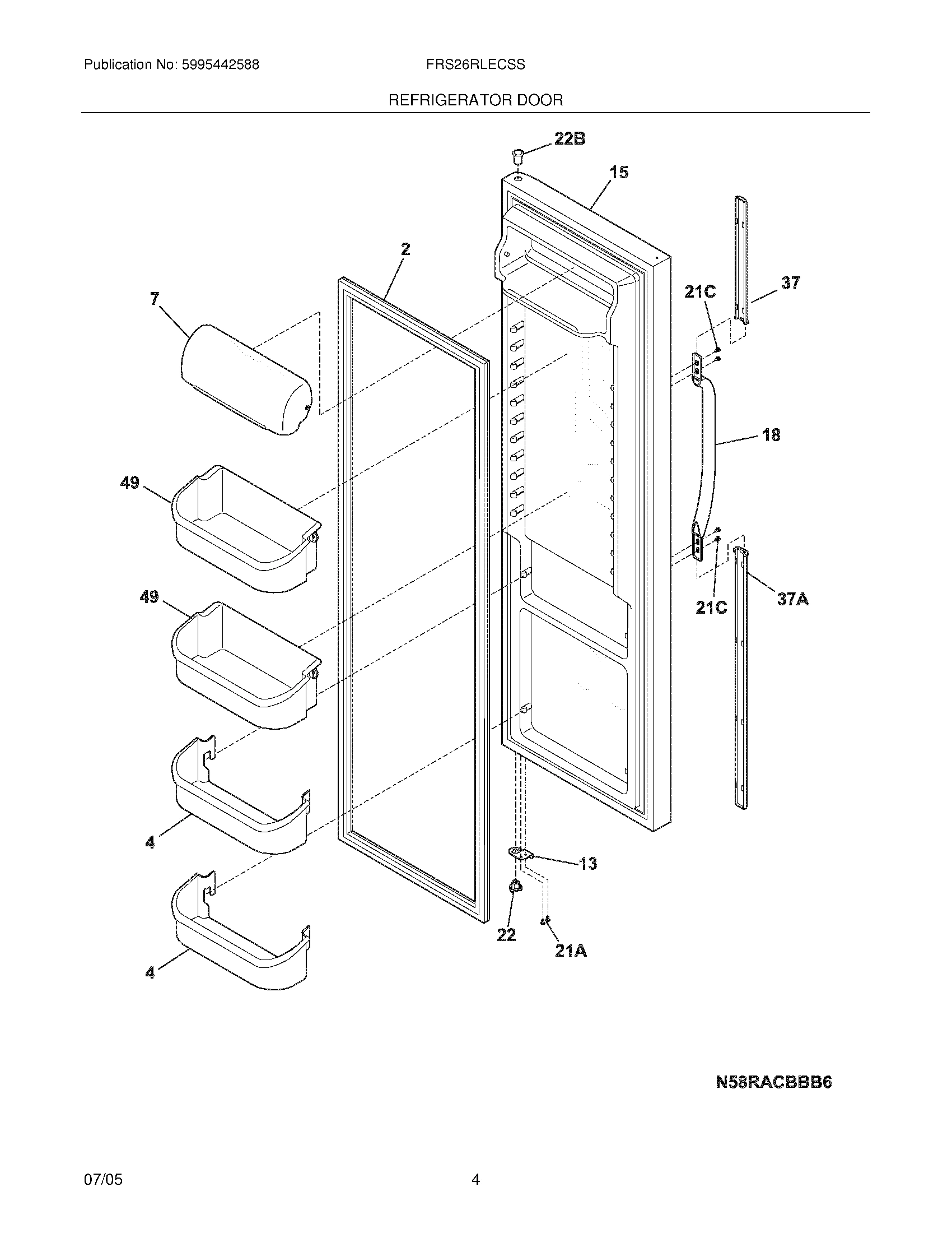 05 - REFRIGERATOR DOOR