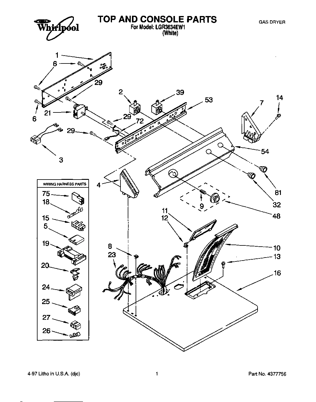 01 - TOP AND CABINET, LIT/OPTIONAL