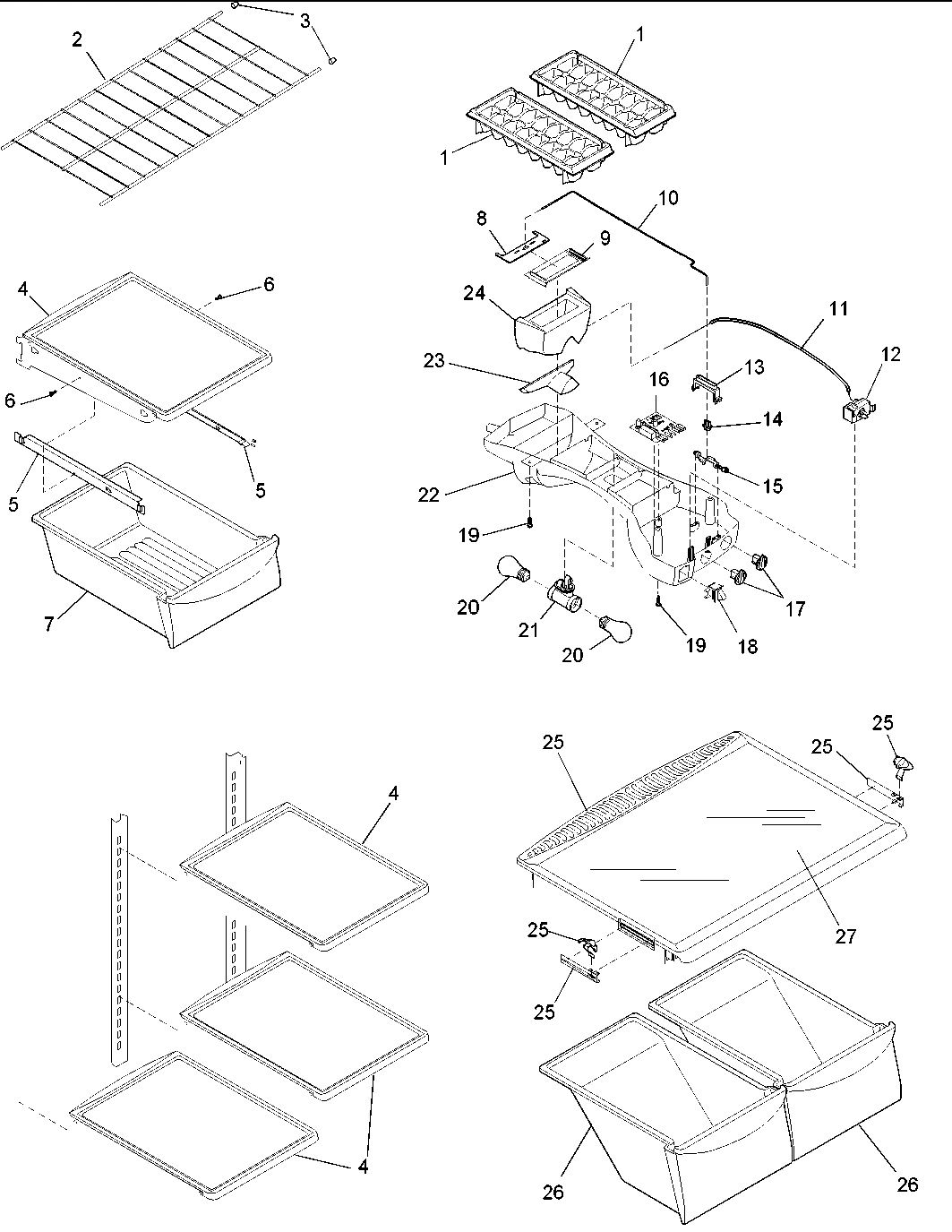 05 - Refrig. Shelving & Light