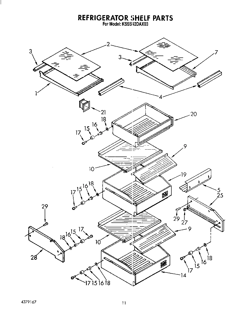 09 - REFRIGERATOR SHELF