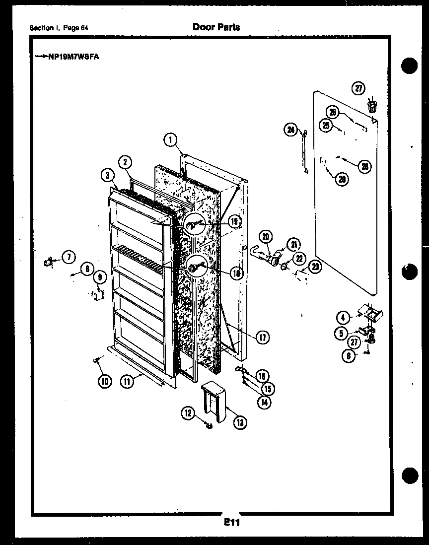 22 - DOOR PARTS