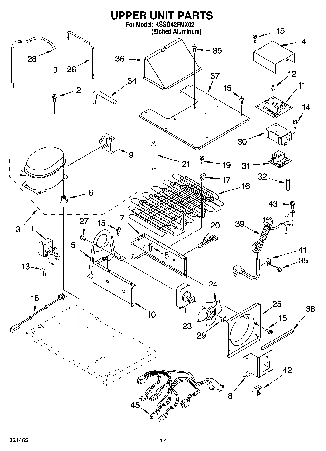 11 - UPPER UNIT PARTS