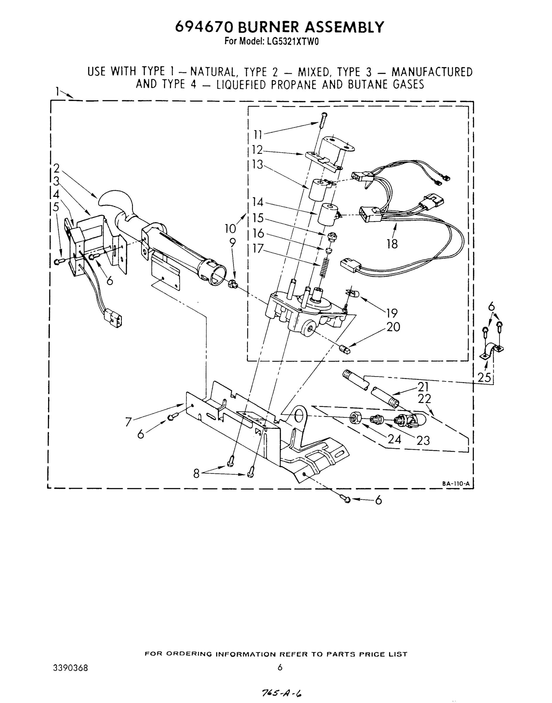 04 - 694670 BURNER
