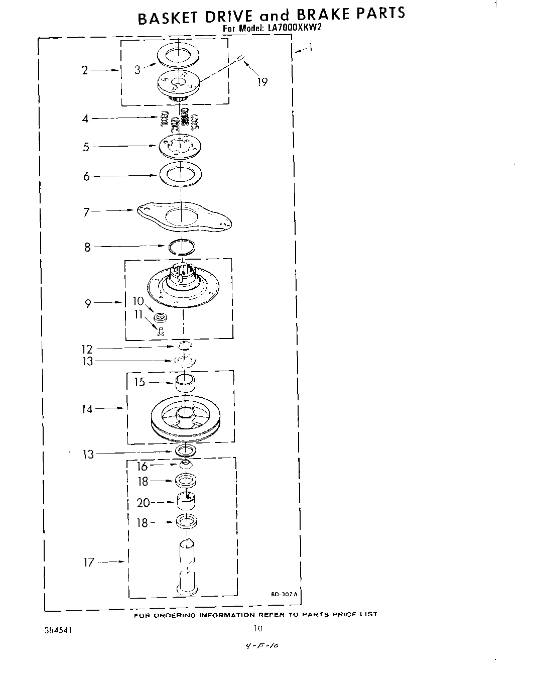 09 - BASKET DRIVE AND BRAKE