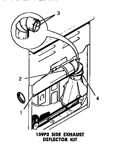 03 - 159P3 SIDE EXHAUST DEFLECTOR KIT