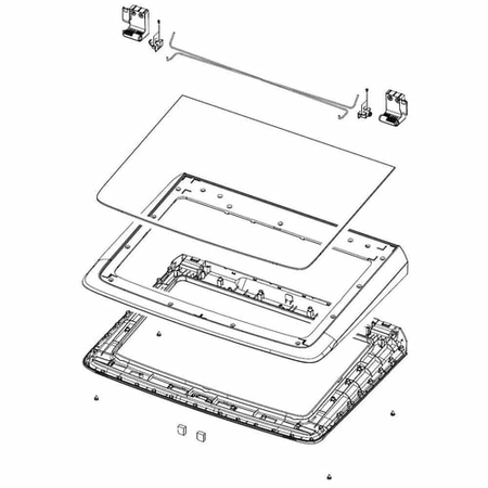 DC97-21510W Samsung T.C. Module Lid Assembly