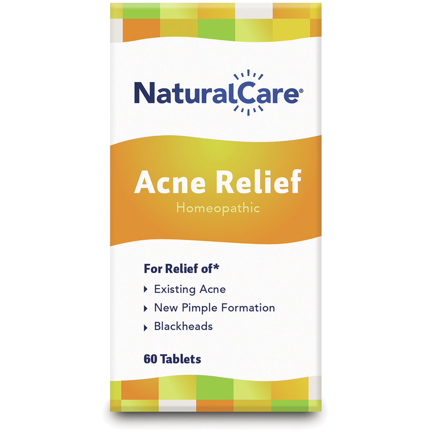 NaturalCare Acne Relief | 60 Tabs | Skin Care