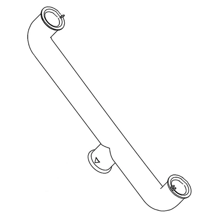 DC67-00412A Samsung Hose Air Tub Assembly