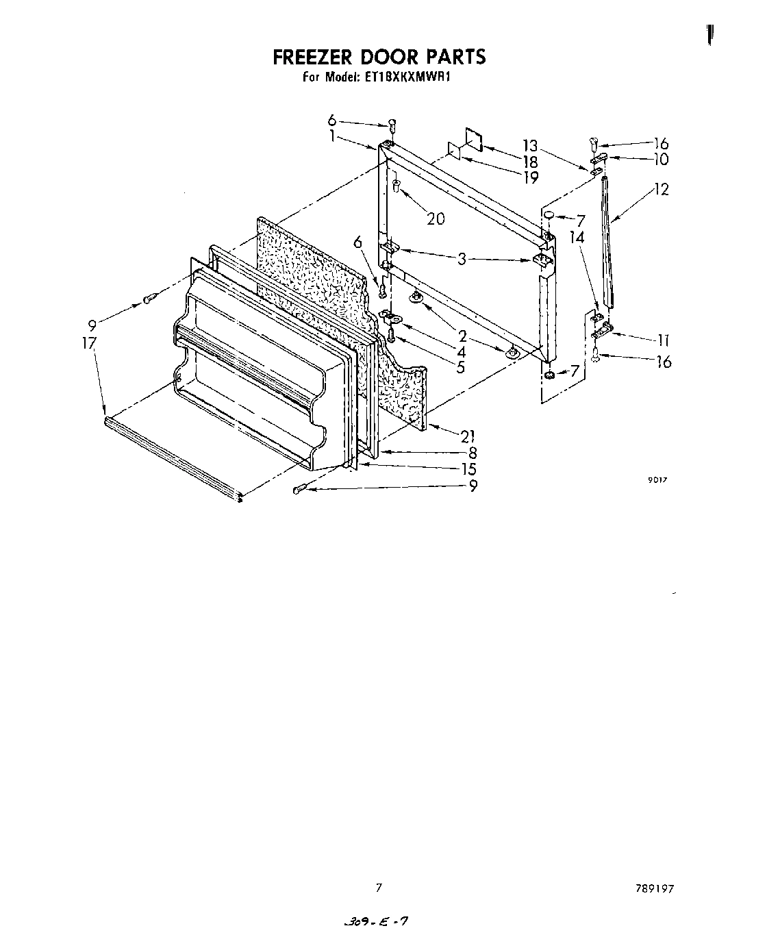 06 - FREEZER DOOR