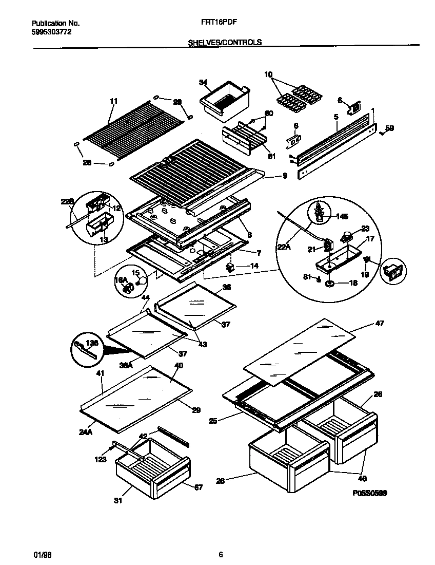 04 - SHELVES/CONTROLS