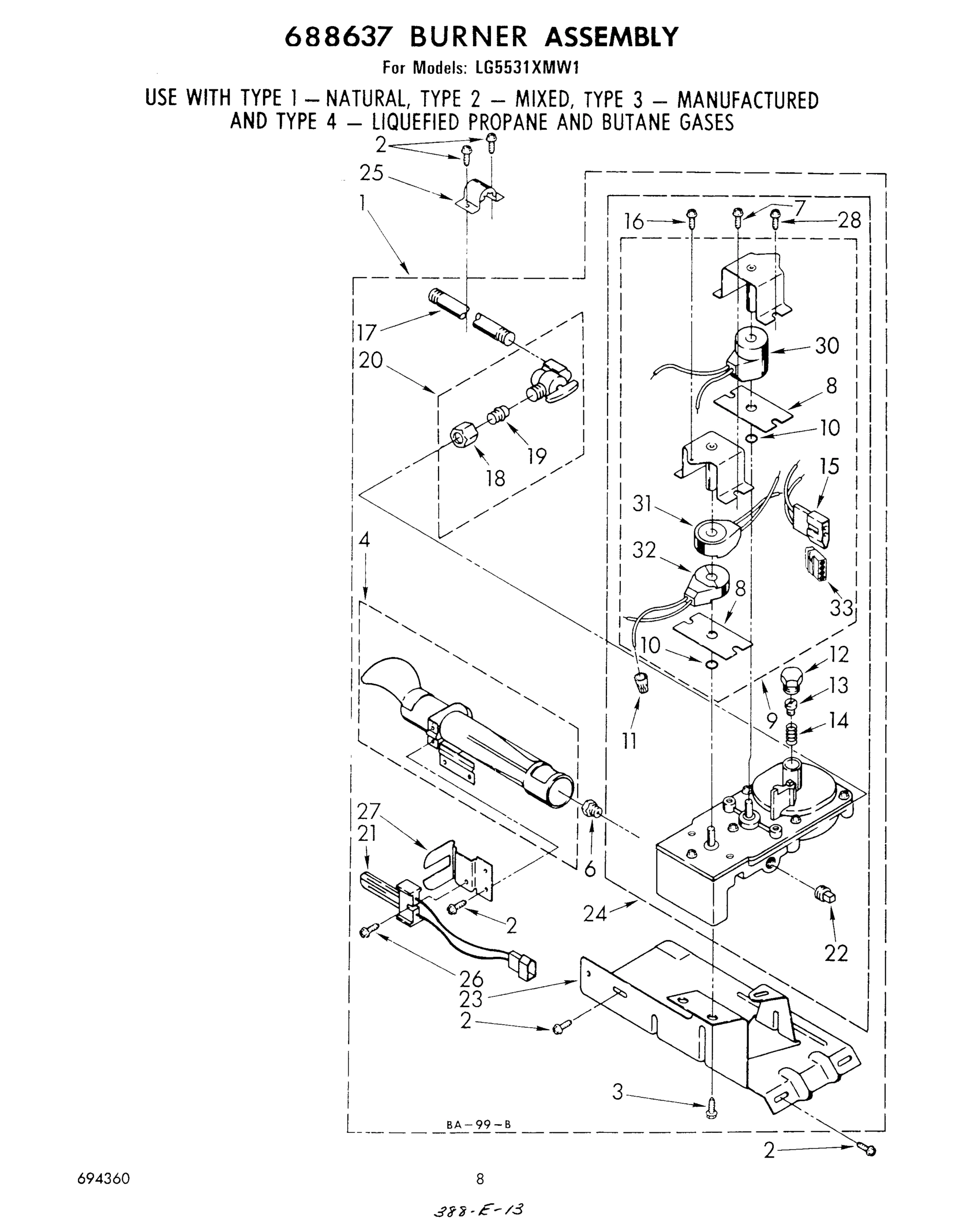 06 - 688637 BURNER