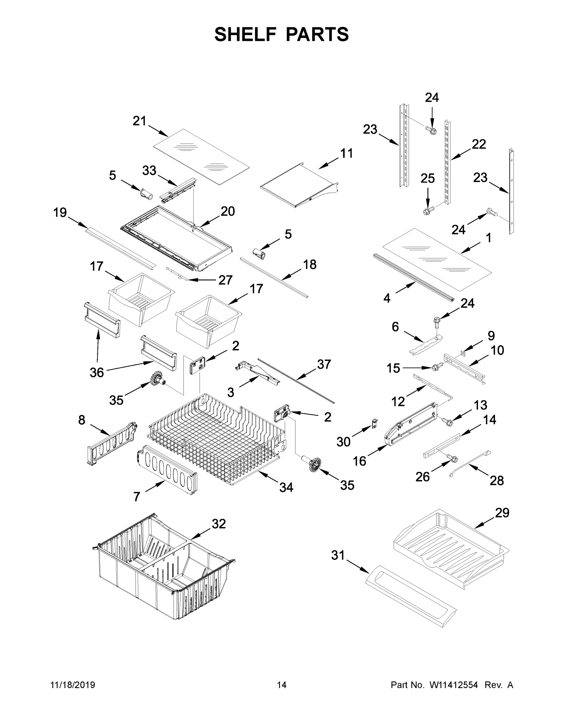 08 - SHELF PARTS