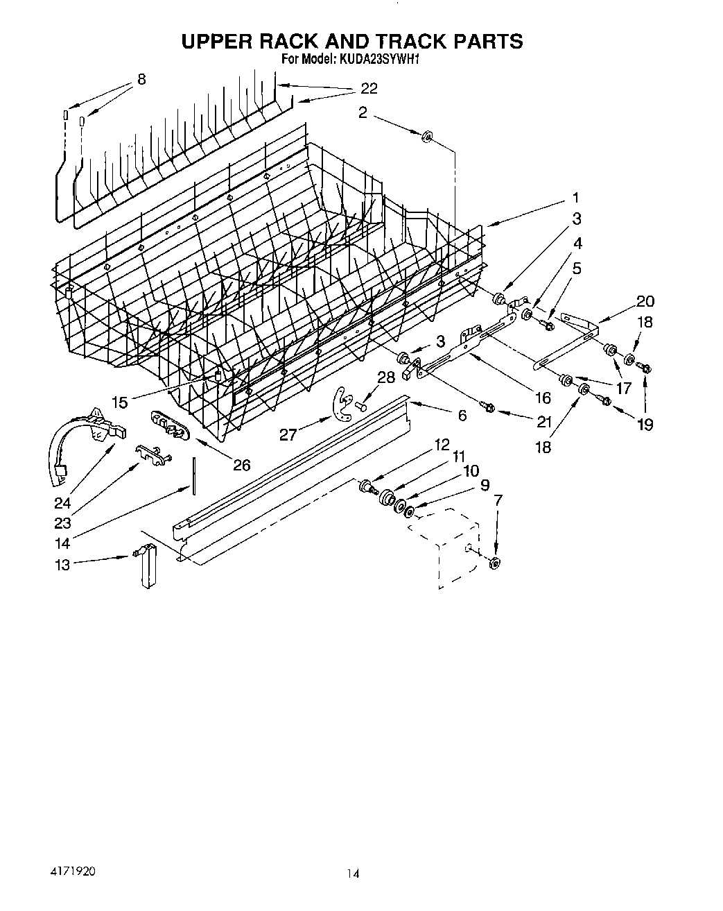 10 - UPPER RACK AND TRACK