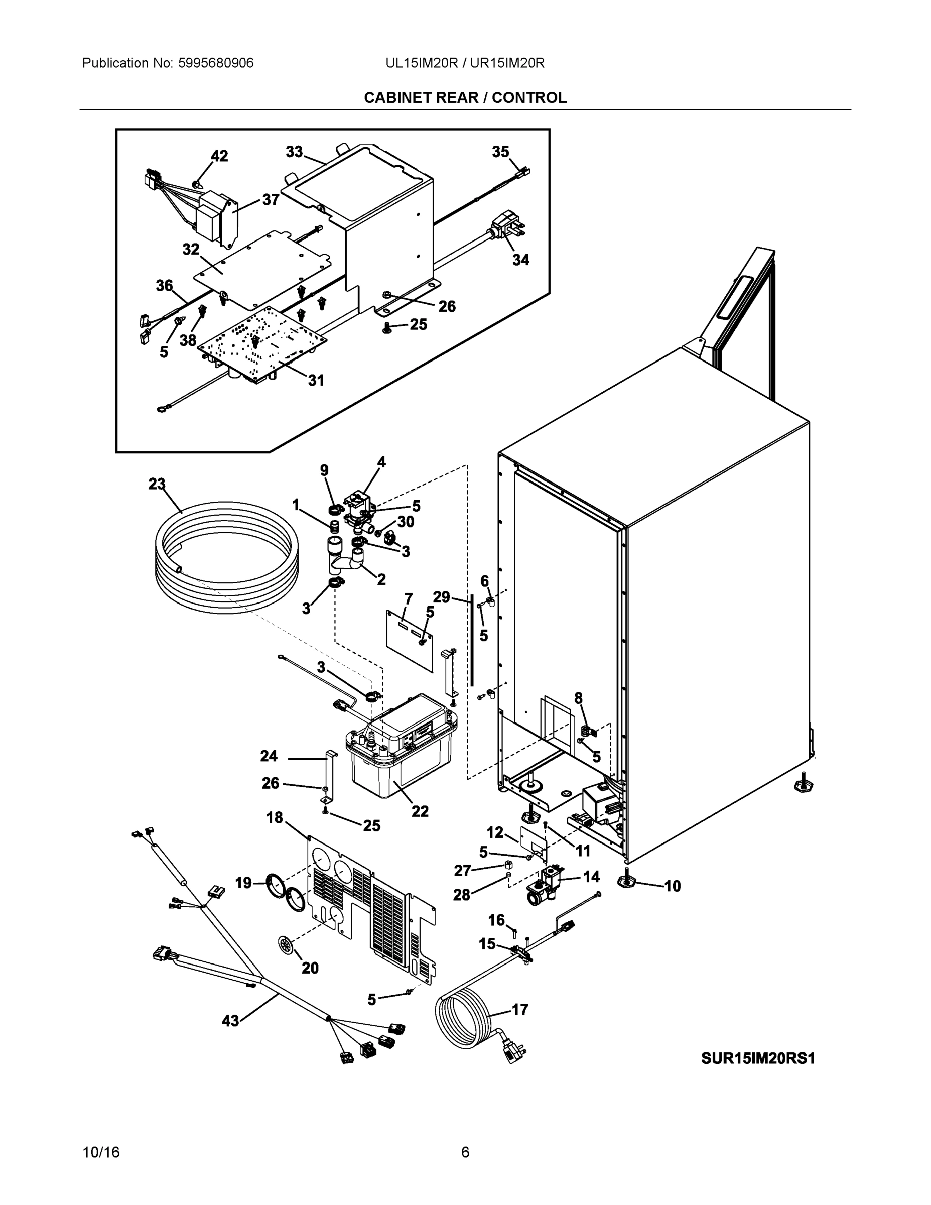 04 - CABINET REAR/CONTROL