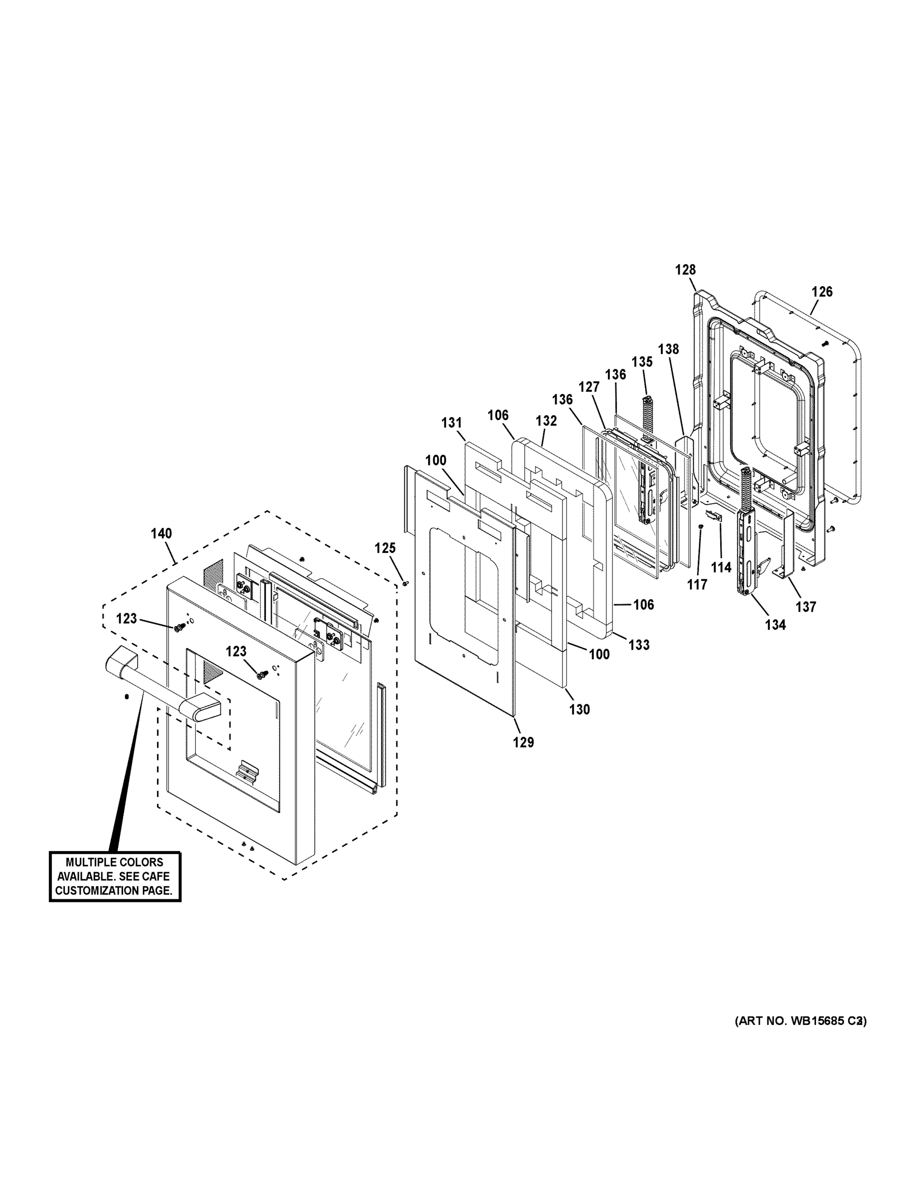 SMALL DOOR ASSEMBLY