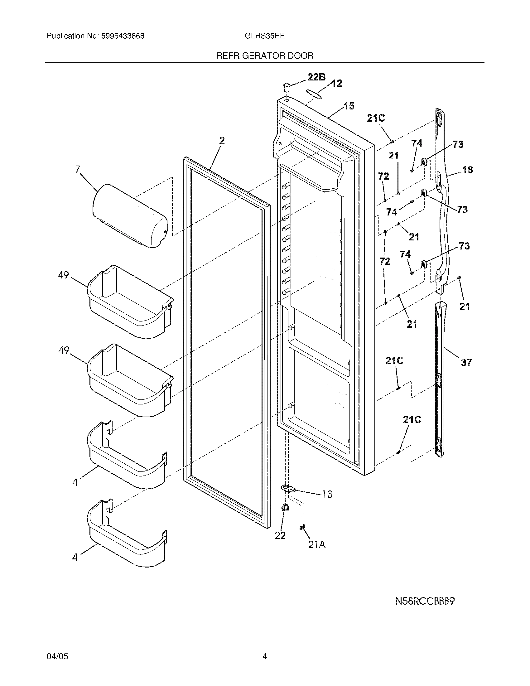 05 - REFRIGERATOR DOOR