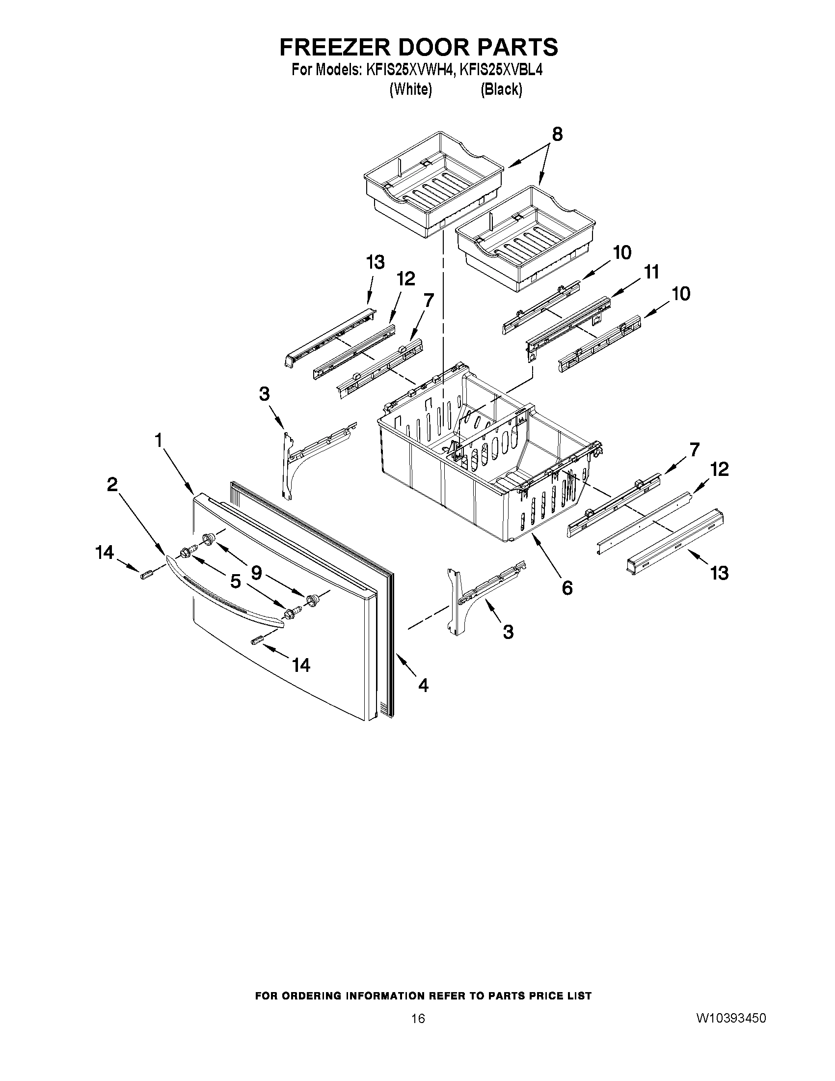 09 - FREEZER DOOR PARTS