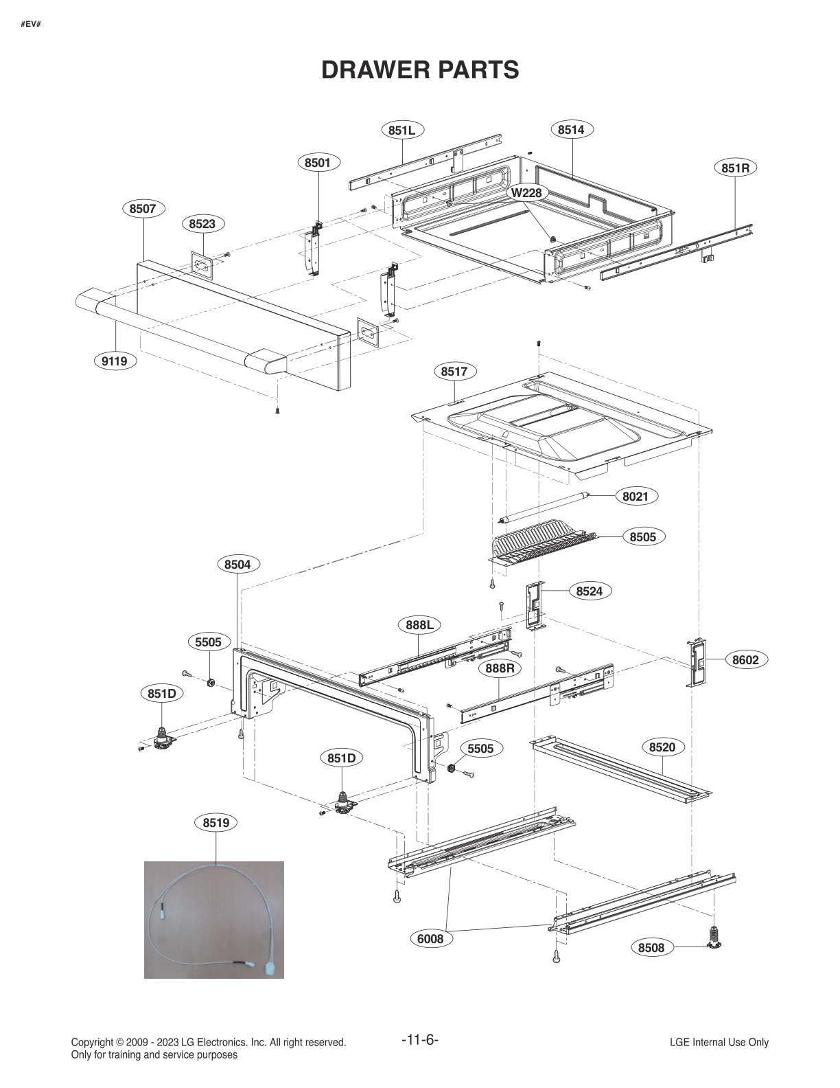 DRAWER PARTS