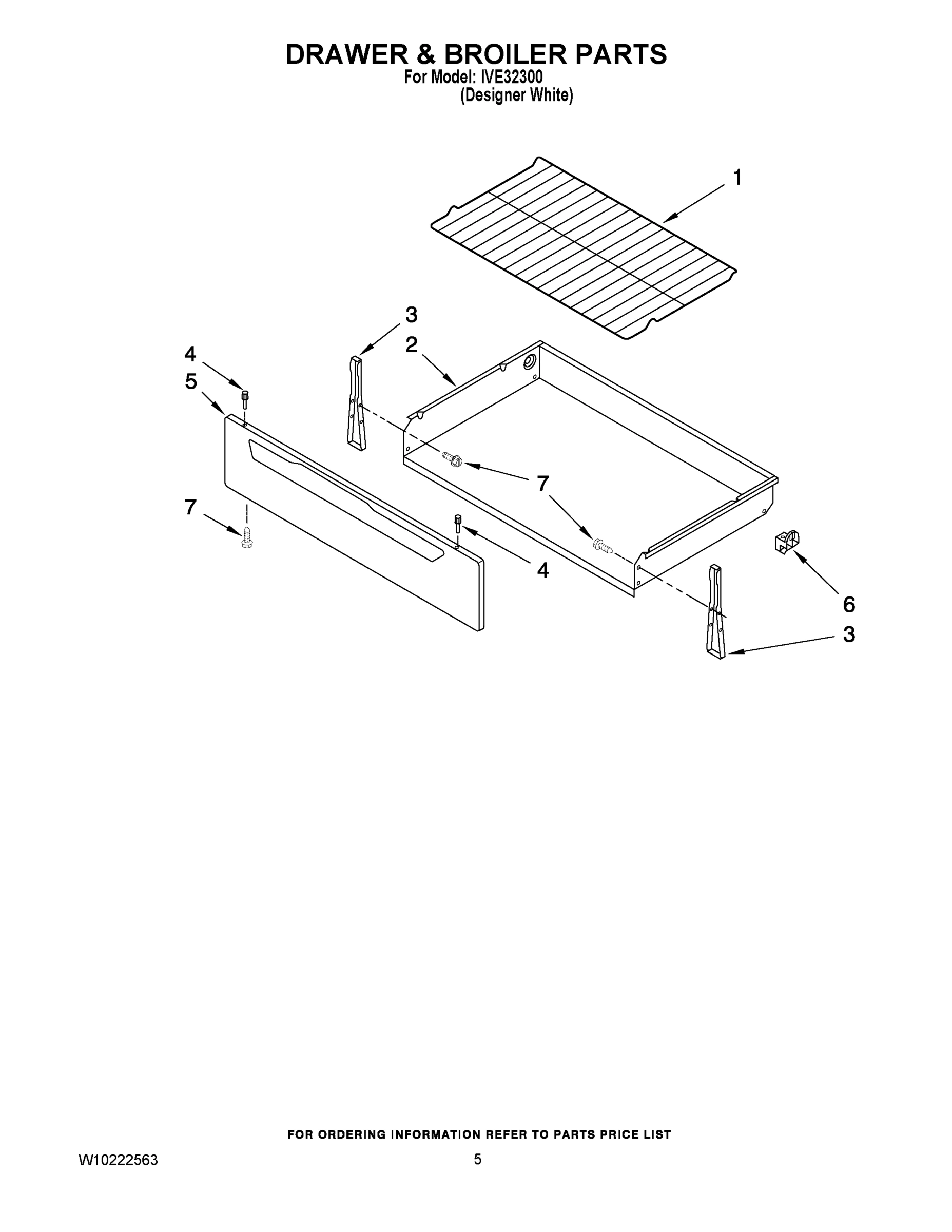 04 - DRAWER & BROILER PARTS